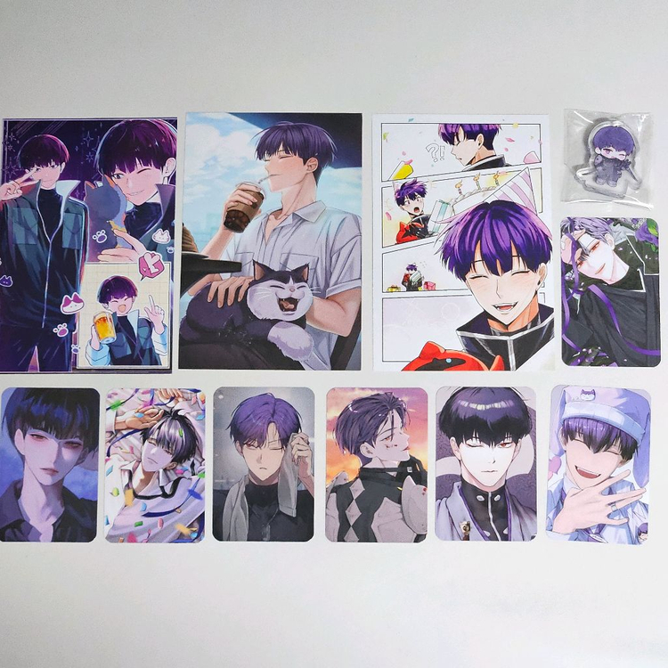 [미사용] 괴수8호 호시나 소우시로 엽서&포토카드&아크릴스탠드&키링 등 이미지