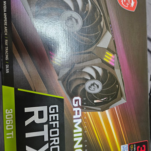 MSI RTX 3060ti 게이밍x 그래픽카드