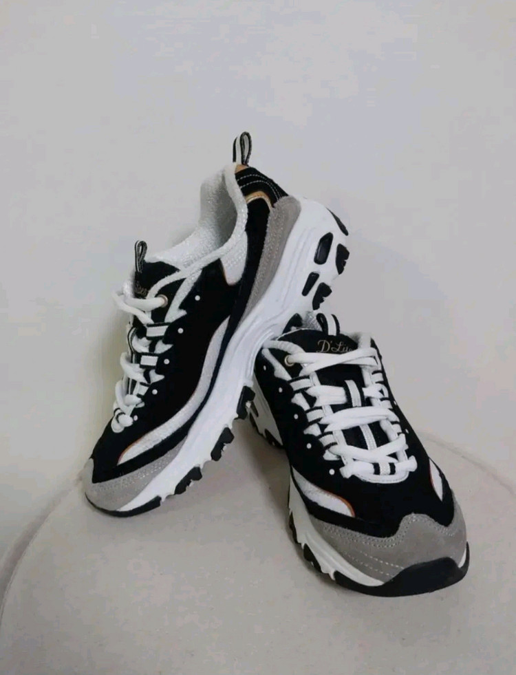 여성 스케쳐스 딜라이트 익스트림 골드팬더 운동화, 워킹화 (220) 이미지