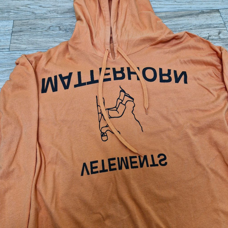 [XS] 베트멍 SS18 마테호른 오렌지 후드 티셔츠 이미지