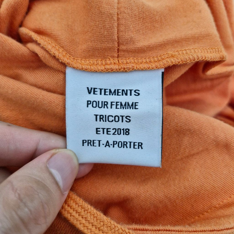 [XS] 베트멍 SS18 마테호른 오렌지 후드 티셔츠 이미지