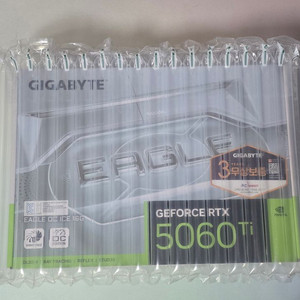 (미개봉 새제품)GIGABYTE 지포스 RTX 5060 Ti EAGLE OC ICE D7 16GB 이미지