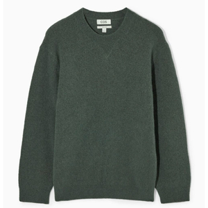 코스 COS 울 블랜드 헤어리 니트 스웨터 S