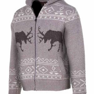 Schott NYC 쇼트 코위찬 가디건 M