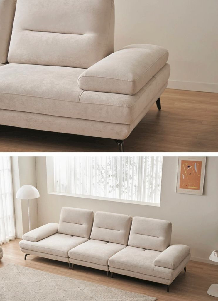 25.3월구매) 에몬스가구 패브릭소파 4인용 이미지