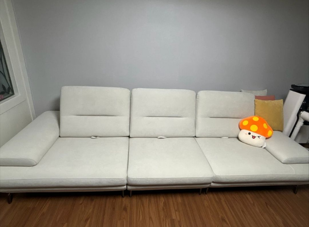 25.3월구매) 에몬스가구 패브릭소파 4인용 이미지