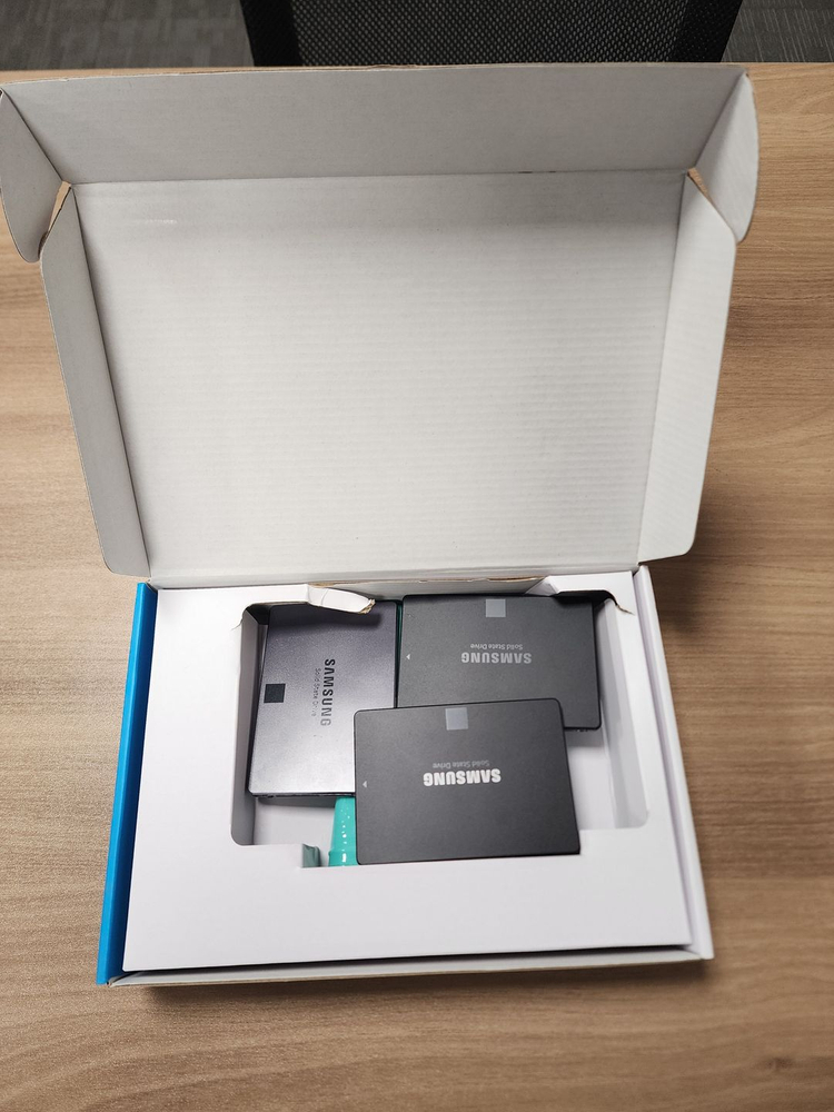 삼성 SSD 750, 840, 850 EVO 120GB 3장 이미지