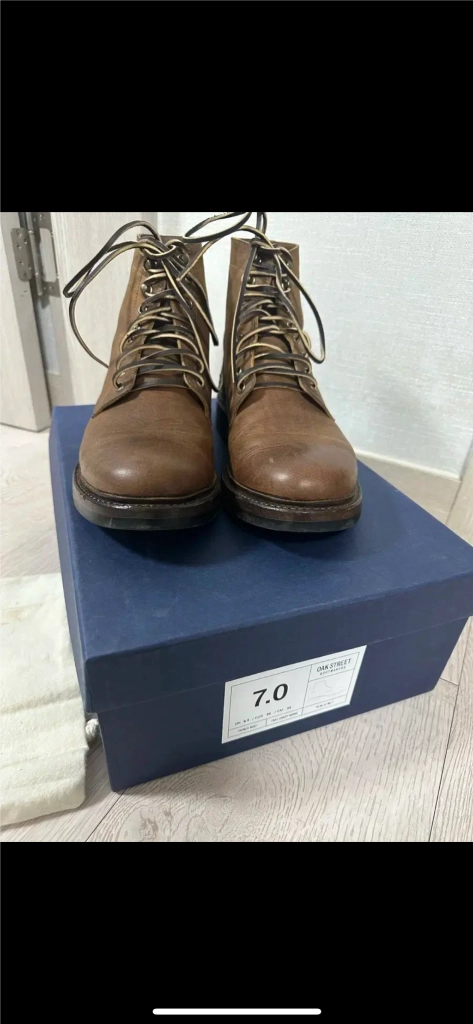 오크스트리트 트렌치 부츠 이미지