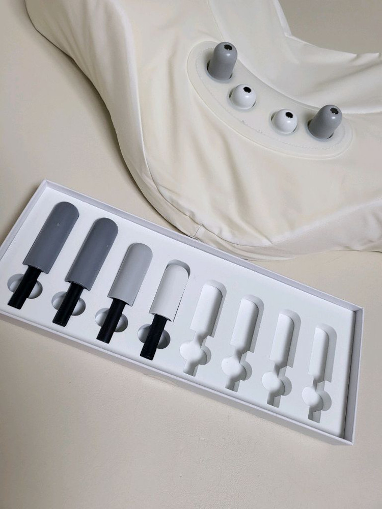 라클라우드 프리미엄 핑거필로우 기능성 지압베개 새상품--3