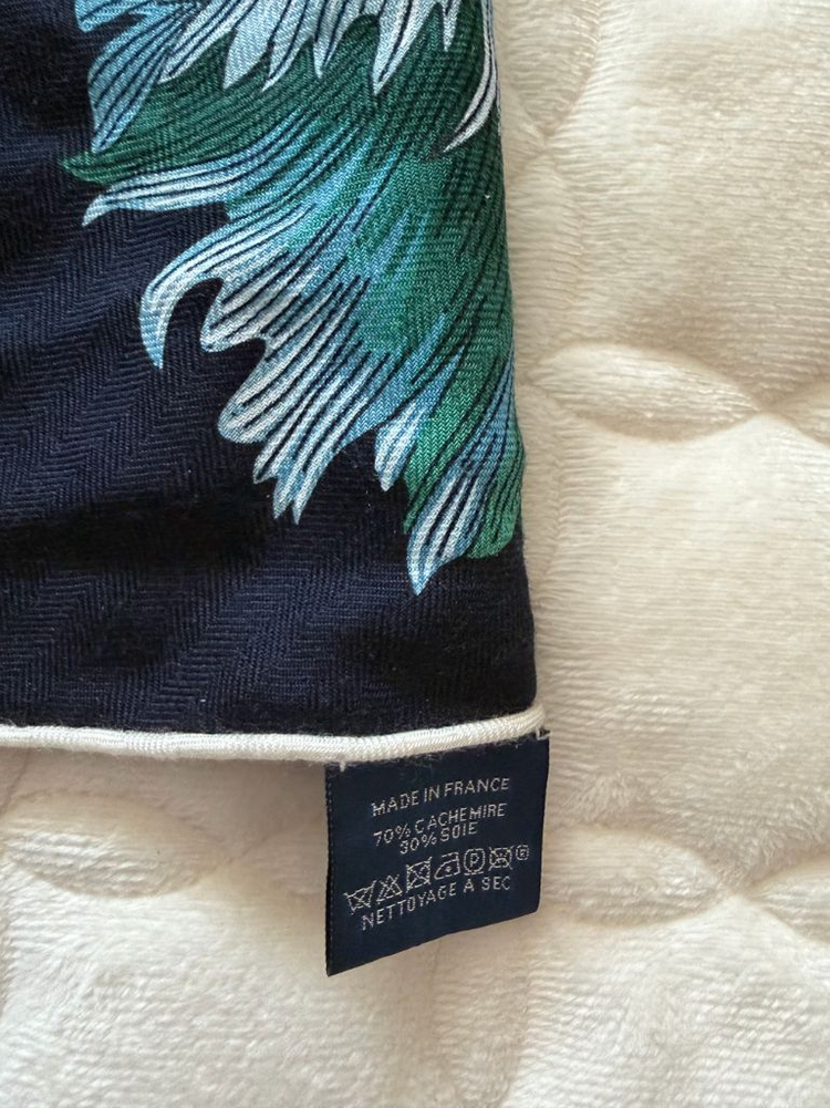 에르메스 튤립자이언트 트라이앵글숄--7