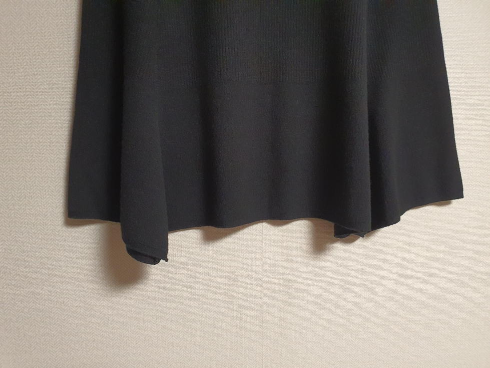 델라라나 DELLALANA 립 니트 플레어 스커트 프리사이즈 정품--6