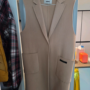 보웬. 울90. 핸드메이드 베스트. 프리사이즈