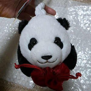 에버랜드 판다 복 행잉 인형 새상품 우체국택포