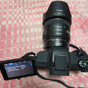 캐논 EOS M50 Mark II + 35mm 단렌즈 이미지