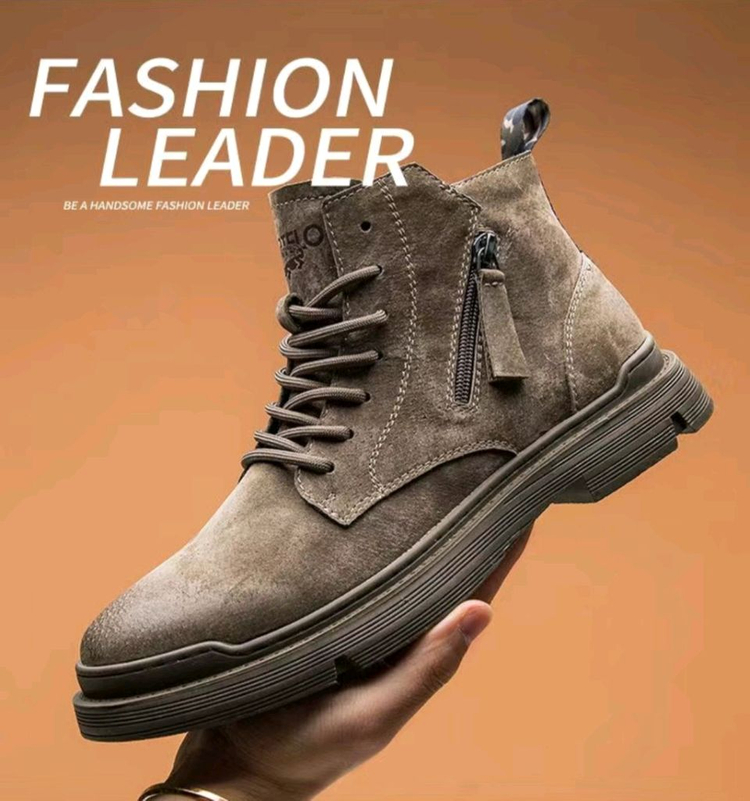 천연소가죽 남성 신발(새상품)--1