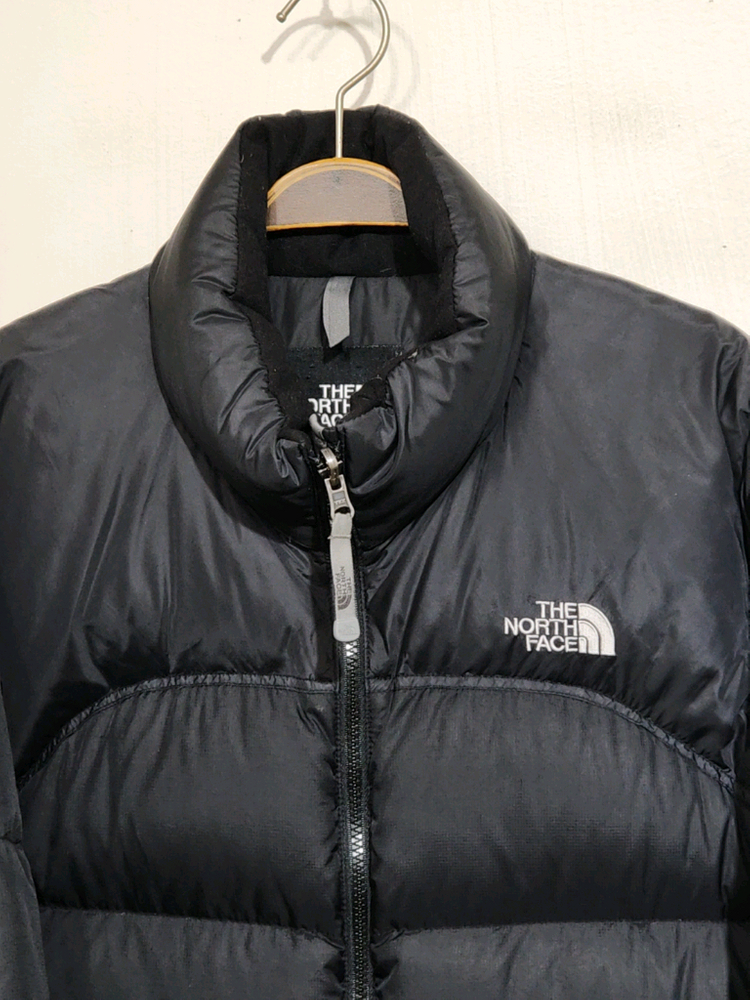 (XL) 노스페이스 거위털 눕시패딩 점퍼 블랙 700 구스다운 자켓--1