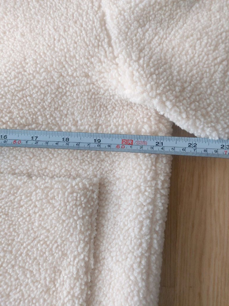 드레스코드 아이보리 뽀글이 자켓 (77~88)--6