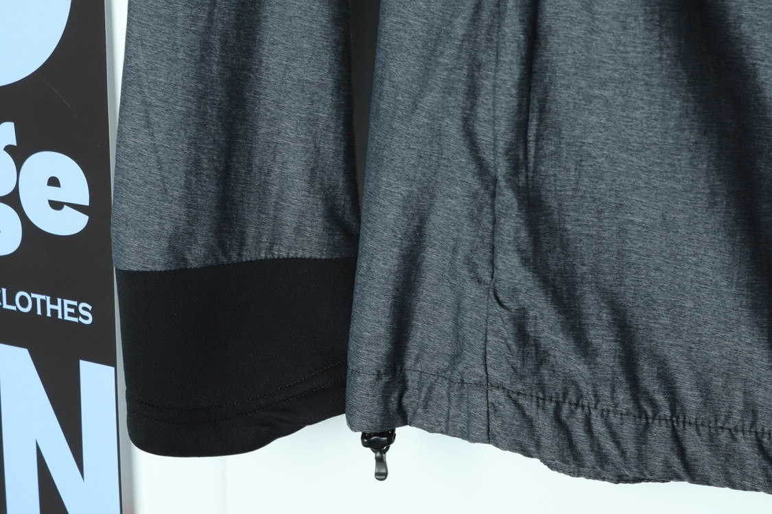 (M-L) 아디다스 집업 바람막이 점퍼자켓 차콜 러닝--6