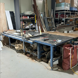 테이블쏘 엣지밴딩기 같이 150만원에 판매합니다.