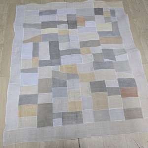 국산모시조각보 대형 새제품