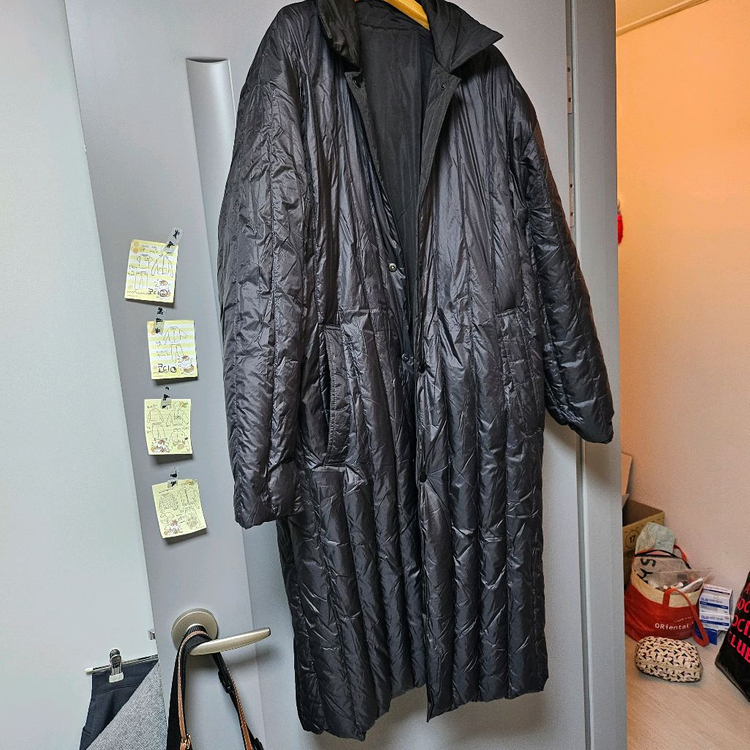 가먼트레이블 리버시블 덕다운 패딩 코트 판매 이미지