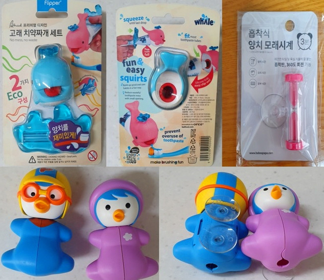 젖병건조대 이유식용기 뽀로로수저셋트 물병 빨대세척 이유식앞치마등--6