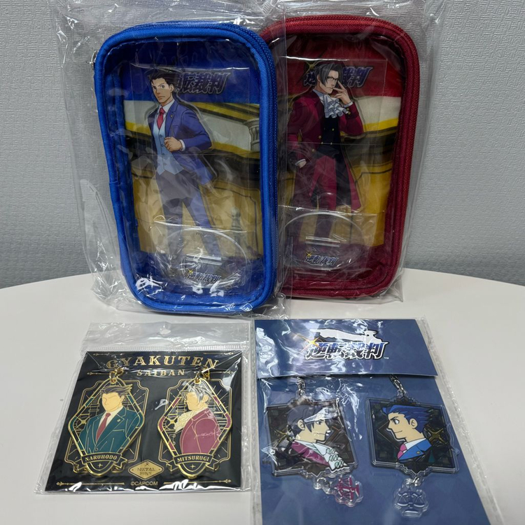 역전재판, 대역전재판 굿즈 다수 이미지