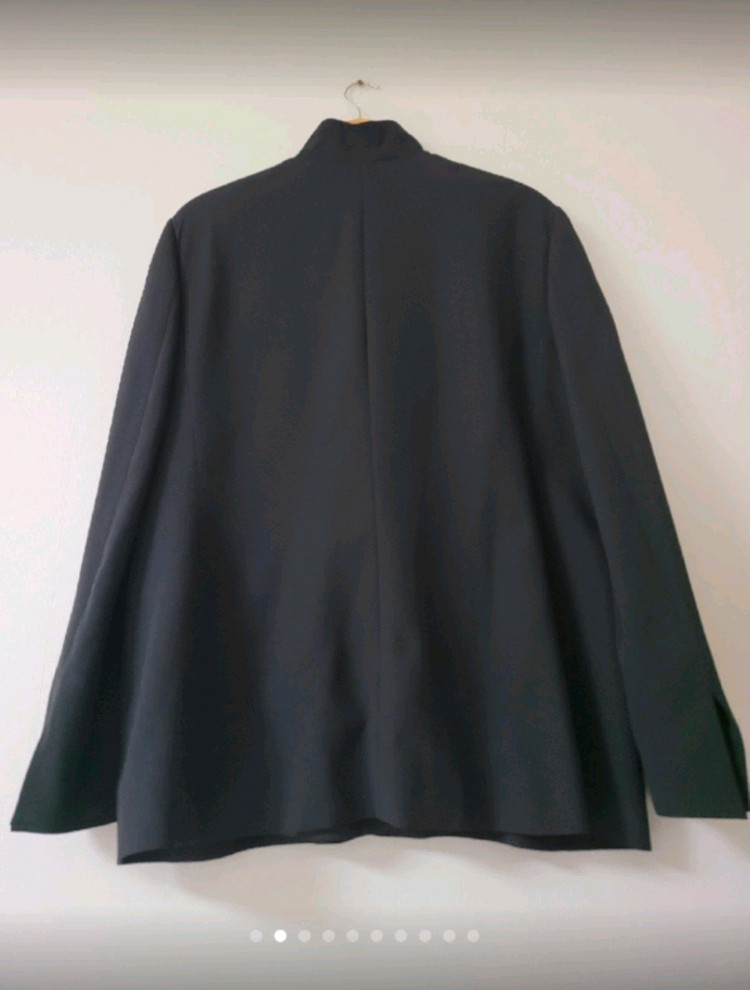 아이그너 블랙 간절기쟈켓(가슴둘레100)--1