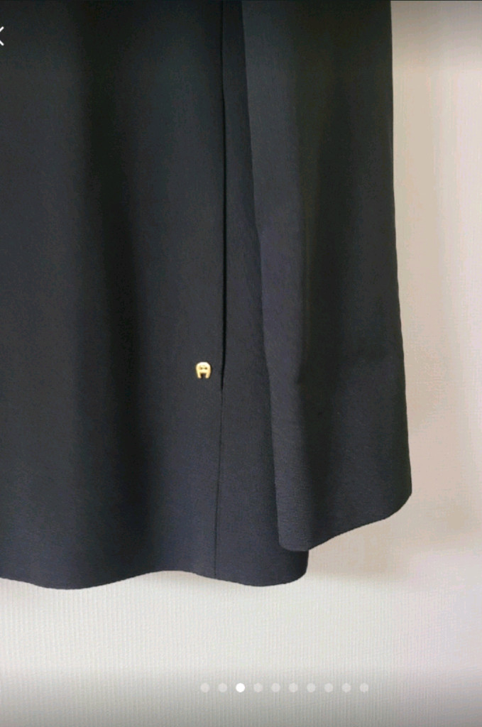 아이그너 블랙 간절기쟈켓(가슴둘레100)--2