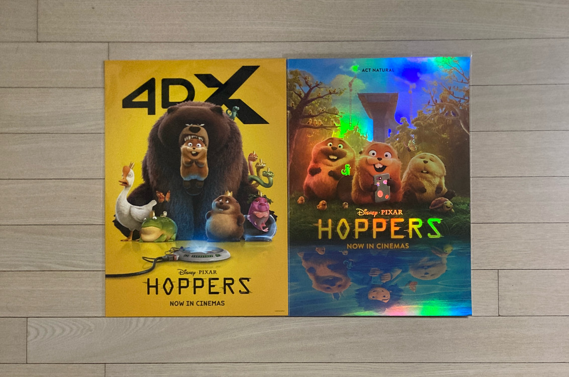 [호퍼스] 데코팩엽서/TTT/아트카드/오리지널/4DX 포스터--3