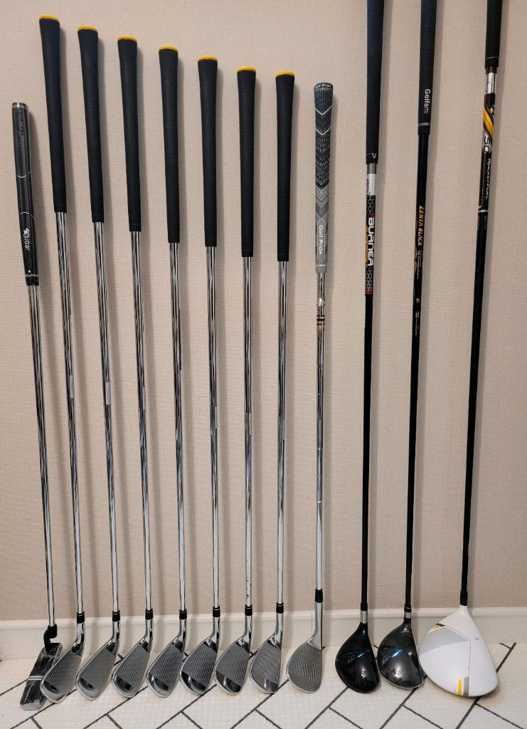 + 테일러메이드 + 남성용 골프채 풀세트--4