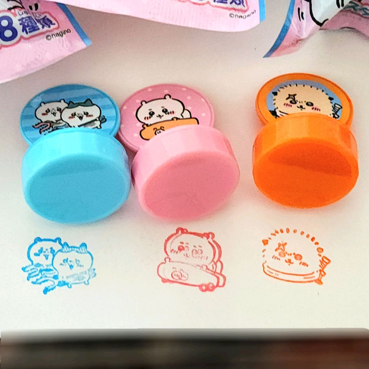 일괄)치이카와 미니 스탬프 18종 풀세트 일본정품 랜덤 도장 다꾸용품--3