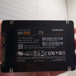 삼성 860evo SSD 2TB