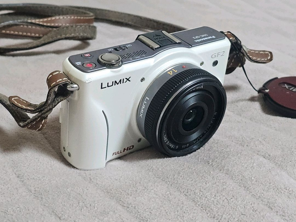 파나소닉 루믹스 GF2 미러리스 카메라 이미지
