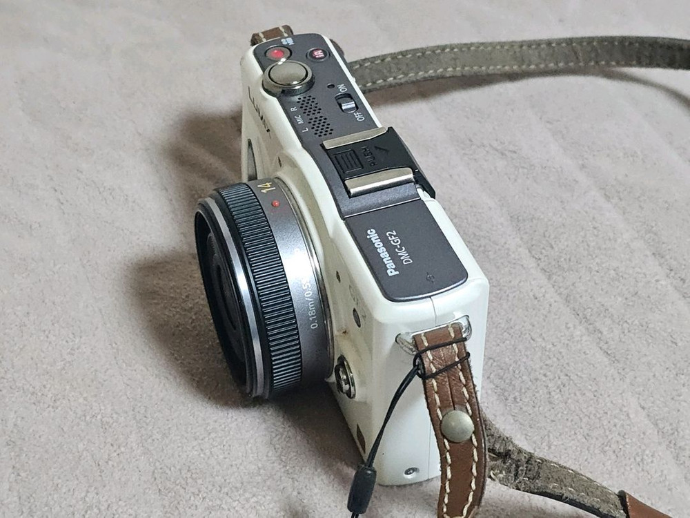 파나소닉 루믹스 GF2 미러리스 카메라 이미지