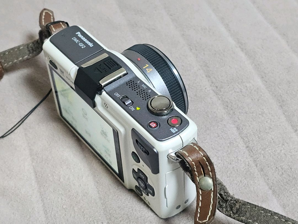 파나소닉 루믹스 GF2 미러리스 카메라 이미지