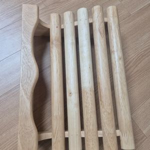 수유 발받침대 나무 원목 목재