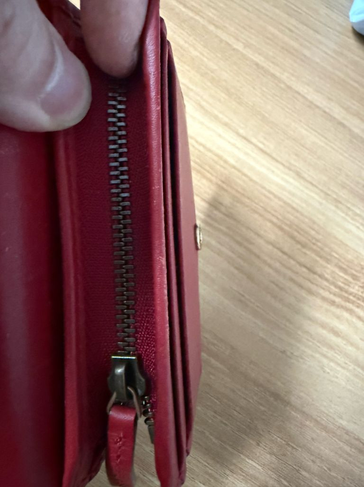 구찌 체리 반지갑 이미지