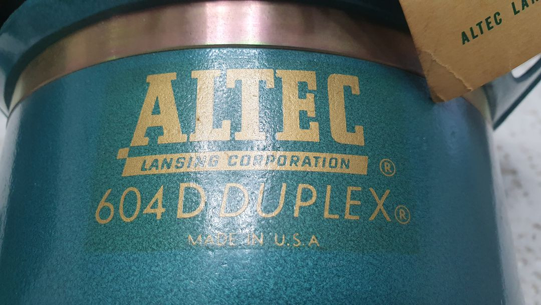 알텍 ALTEC 604D DUPLEX 15인치 동축형 스피커 1개 이미지