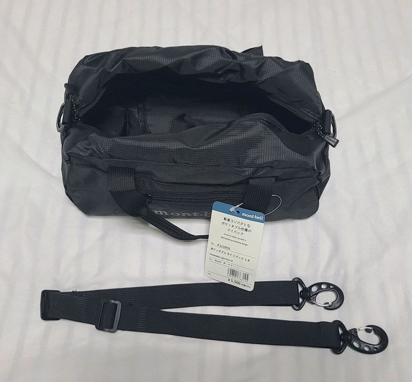 몽벨 포터블 경량 숄더백 18L ( 새상품 )남녀공용--5