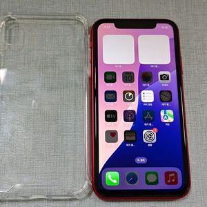 아이폰 XR 레드 색상 256G 이미지