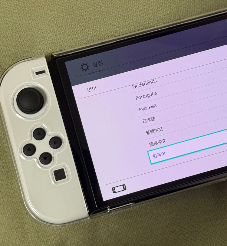 닌텐도 스위치 OLED 화이트 풀박스--3