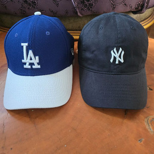 MLB 양키스 다저스 야구모자 2종세트 57~프리사이즈