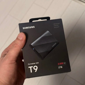 삼성 외장하드 T9 / 2테라