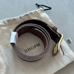 SHOPM 레더 벨트