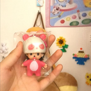 반짝할인! 일본 고전풍 몬치치 키링 인형 키티 똥사이즈 초미니 초소형 이미지