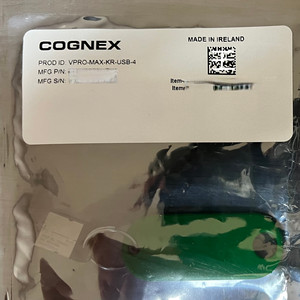 코그넥스(COGNEX) VPRO-MAX-KR-USB-4 비전 프로 동글 하드웨어 활성화용 락키 새제품 미개봉
