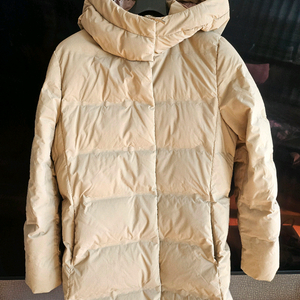 유니클로 여성 다운 롱패딩 L