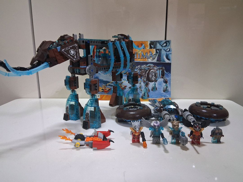 레고 키마의전설 70145 마울라의 아이스 메머드 스톰퍼 이미지