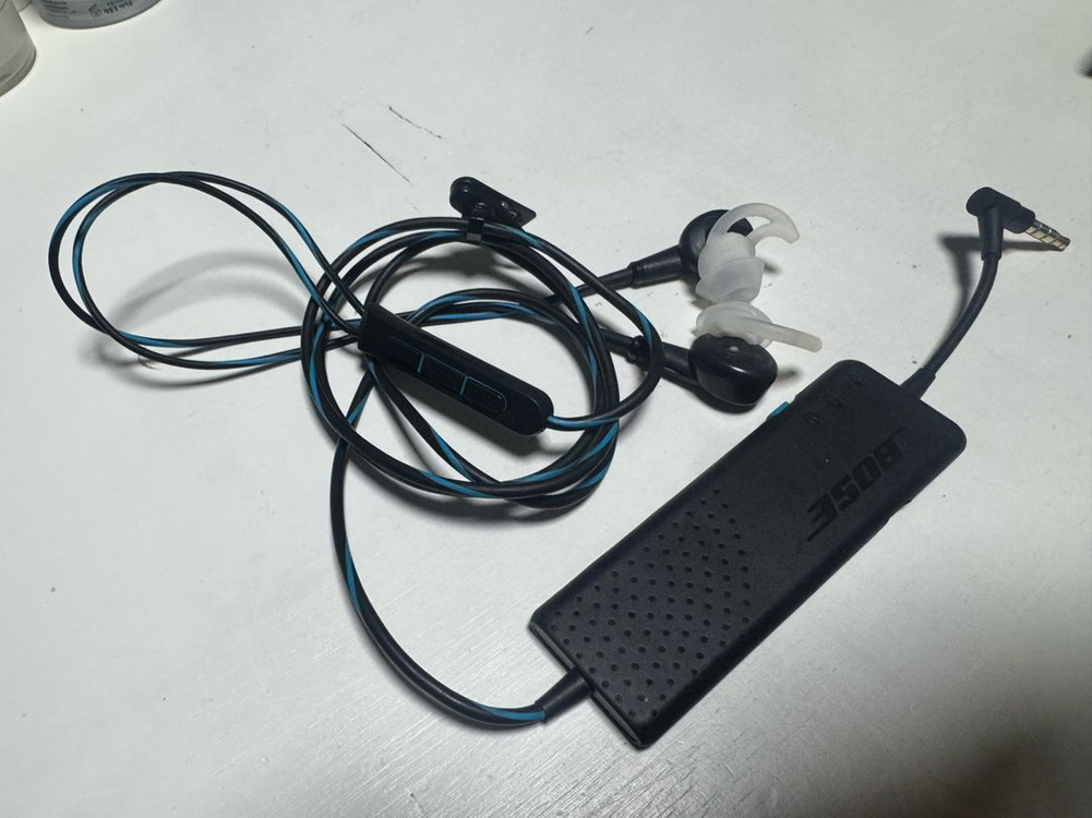 보스 qc20 정품 이어폰--2